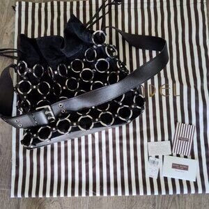 Henri Bendel Suede Bucket Bag